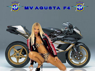 MV Agusta nice pics babes wheelies