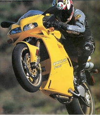Ducati birn-outs